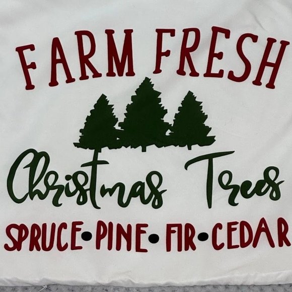 Unbranded 1 Pillowcase Cover Farm Fresh Handmade Zip Closure Home Decor - Picture 2 of 5